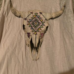 Love this tee. Just. a little big for me.